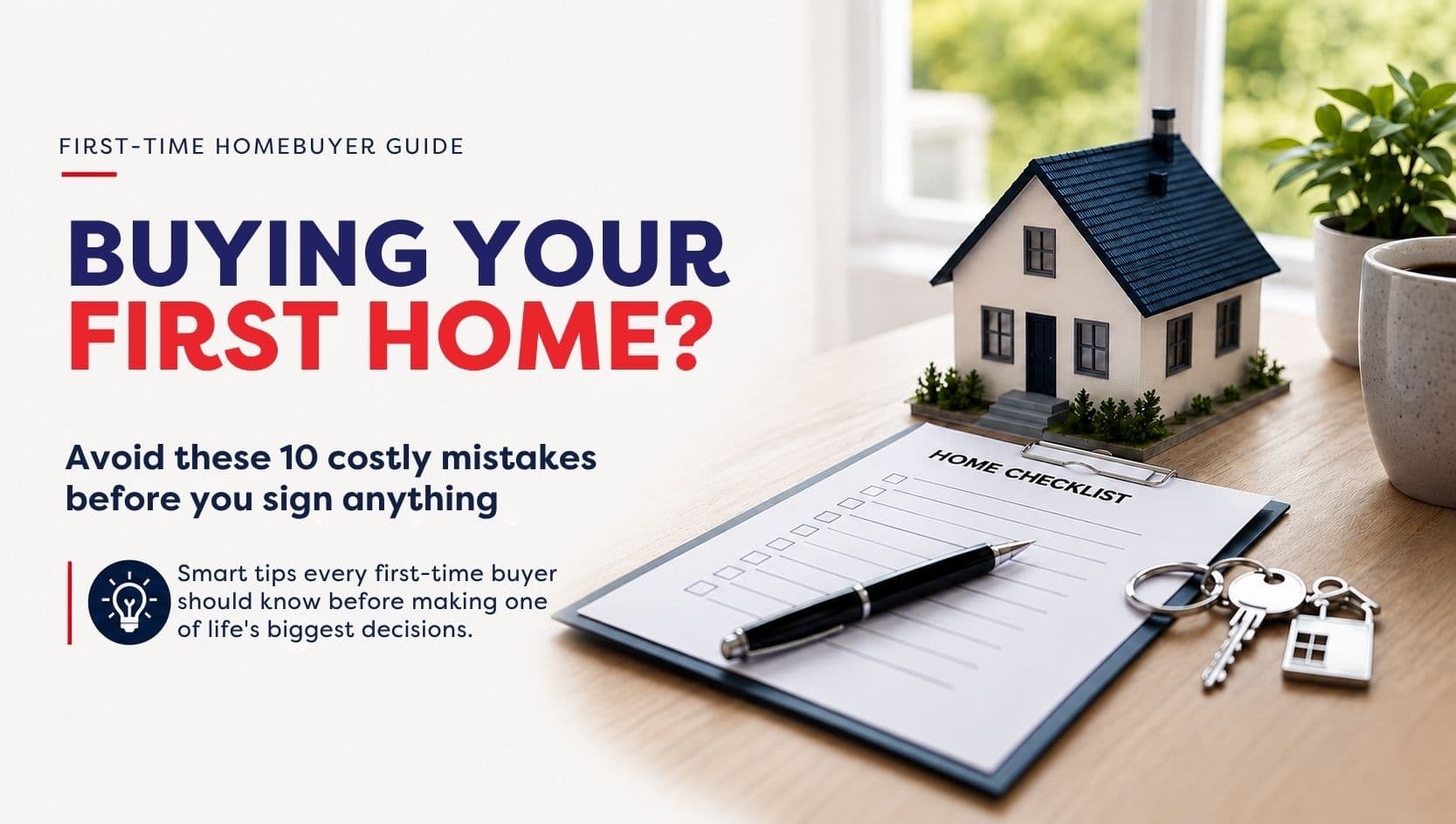 Buying Your First Home? Read this to Avoid Top 10 Mistakes